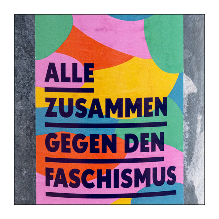 Fototagebuch 2025 – Alle zusammen gegen den Faschismus