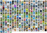 365-Tage-Projekt Jahres-Tableau © 2018 Sabine Lommatzsch