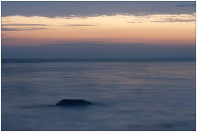 Langzeitbelichtung bei Sonnenaufgang in Stohl © 2014 Sabine Lommatzsch